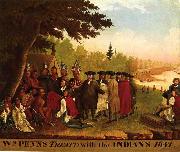 Edward Hicks Penn Treaty oil painting